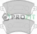 Комплект тормозных колодок, дисковый тормоз PROFIT 50001573C (фото 1)