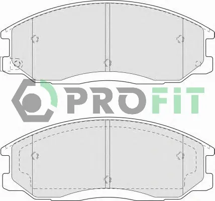 Колодки гальмівні, комплект PROFIT 50001605C (фото 1)