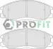 Колодки гальмівні, комплект PROFIT 50001605C (фото 1)