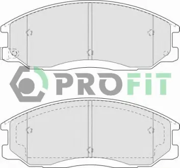 Колодки гальмівні, комплект PROFIT 50001605C