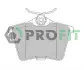 Колодки гальмівні дискові PROFIT 50001727 (фото 1)