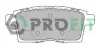 Комплект тормозных колодок, дисковый тормоз PROFIT 50002020 (фото 1)