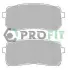 Колодки гальмівні дискові PROFIT 50002026 (фото 1)