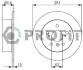 Диск гальмівний PROFIT 50102028 (фото 1)