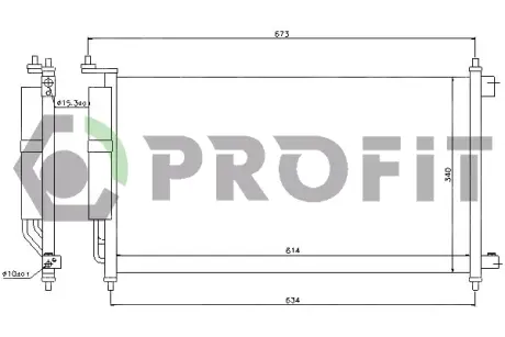   КОНДЕНСЕР PROFIT PR1622C1