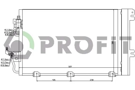   КОНДЕНСЕР PROFIT PR5052C1