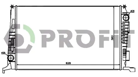   РАДИАТОР PROFIT PR6037N8