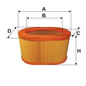 Air filter. Фильтр воздушный PURFLUX A306