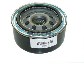 Oil filter, Spin-On. Фильтр масляный, накручиваемый PURFLUX LS942