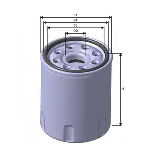 Oil filter, Spin-On. Фильтр масляный, накручиваемый PUROLATOR L39260