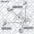 ПОДУШКА ДВИГУНА ЗАДН MT MITSUBISHI CARISMA DA 1995 Q-FIX Q0020074 (фото 3)