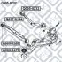 САЙЛЕНТБЛОК ЗАДН ПОПЕРЕЧ ВАЖІЛЯ NISSAN QASHQAI J10 Q-FIX Q0050232 (фото 3)