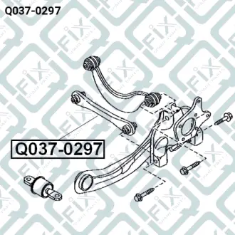 Тяга задньої підвіски Q-FIX Q0370297
