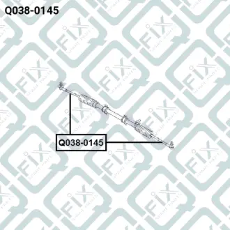 Тяга рулевая Q-FIX Q0380145