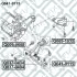 ОПОРА КУЛЬОВА ПЕРЕДН НИЖН ВАЖІЛЯ NISSAN X-TRAIL T3 Q-FIX Q0410115 (фото 1)
