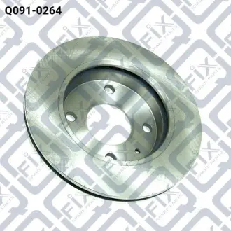 Диск гальмівний передній Q-FIX Q0910264