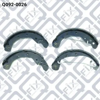 Колодки гальмівні барабанні Q-FIX Q0920026