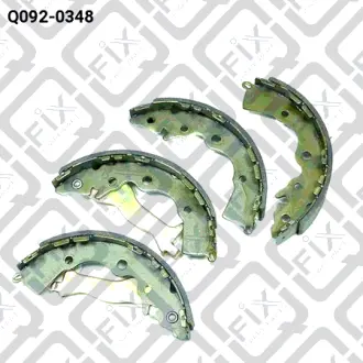 Колодки тормозные барабанные Q-FIX Q0920348
