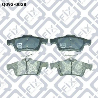 Колодки гальмівні задні дискові Q-FIX Q0930038