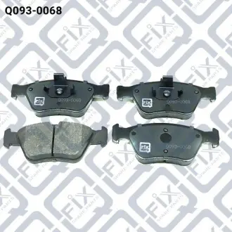 Колодки гальмівні передні дискові Q-FIX Q0930068