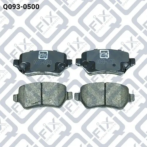 Колодки гальмівні задні дискові Q-FIX Q0930500 (фото 1)