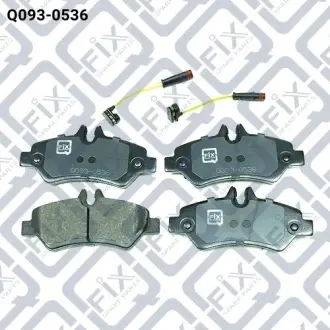 Колодки гальмівні задні дискові Q-FIX Q0930536