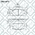 Колодки гальмівні передні Toyota Camry 2.4, 2.5, 3.5 01.06–/Lexus ES Q-FIX Q0930674 (фото 1)
