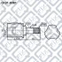 ШРКШ внутр L (к-т) Toyota Camry/Highlander Kluger/Lexus ES 2.0/2.4/3.0 2000-2007 Q-FIX Q1310381 (фото 2)