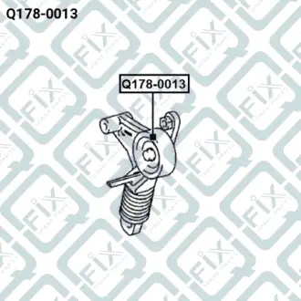 Ролик натяжной Q-FIX Q1780013