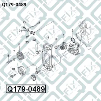 ролик грм Q-FIX Q1790489