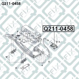Котушка запалювання Q-FIX Q2110458
