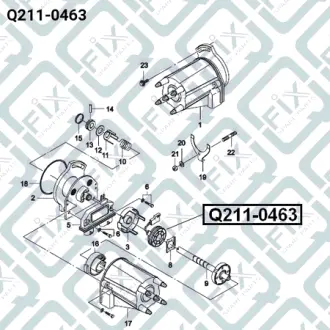 Котушка трамблера Daewoo Nexia 1.3–2.0 10.1991–/Espero/Lanos Q-FIX Q2110463