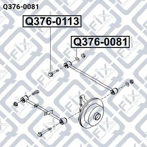 Ексцентрик Q-FIX Q3760081 (фото 1)