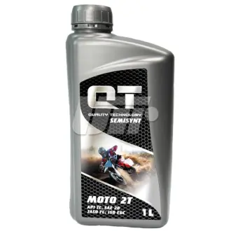 Моторное масло QT-Oil Semisynt 2T, 1л QT-OIL QT1621001