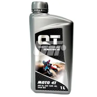 Моторное масло QT-Oil Semisynt 4T 10W-40 SL, 1л QT-OIL QT1641001