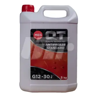 Антифриз G12 MEG STANDART -30°C (красный) (Германия,) 5л. QT-OIL QT551305