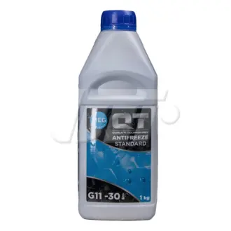 Антифриз QT MEG STANDARD -30 G11 BLUE 1кг QT-OIL QT553301