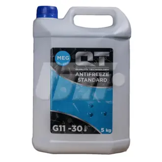 Антифриз QT MEG STANDARD -30 G11 BLUE 5кг QT-OIL QT553305