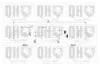 Gas spring, shock absorber. Пружина газовая, амортизатор QUINTON HAZELL 840136 (фото 1)