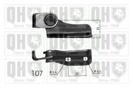 Gas spring, shock absorber. Пружина газовая, амортизатор QUINTON HAZELL 840237