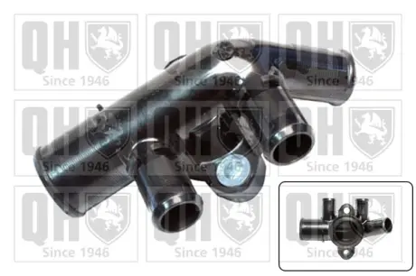 Thermostat housing element. Элемент системы охлаждения QUINTON HAZELL QTH816CF