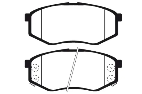 Комплект тормозных колодок, дисковый тормоз RAICAM RA10550