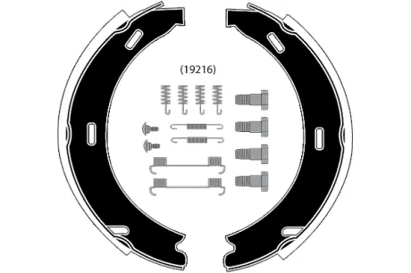 Комплект тормозных колодок RAICAM RA26872