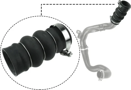 Патрубок інтеркулера Connect 1.8 TDCi 06- RAPRO R16240