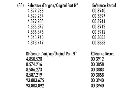 Амортизатор RECORD-FRANCE 003941