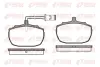 Комплект тормозных колодок, дисковый тормоз REMSA 005702 (фото 1)