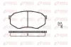 Комплект тормозных колодок, дисковый тормоз REMSA 014814 (фото 1)