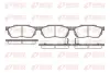 Комплект тормозных колодок, дисковый тормоз REMSA 019302 (фото 1)