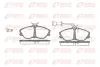 Комплект тормозных колодок, дисковый тормоз REMSA 027602 (фото 1)