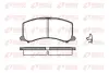 Комплект тормозных колодок, дисковый тормоз REMSA 059502 (фото 1)